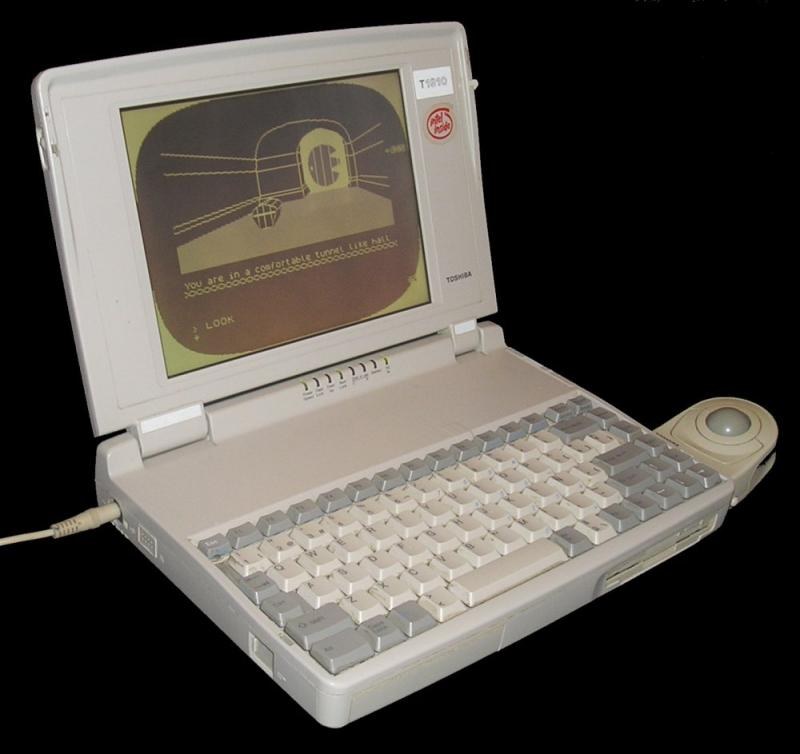 Toshiba T1910 — My first laptop. 200 MB Hardrive and 4 MB of RAM. Awesome.